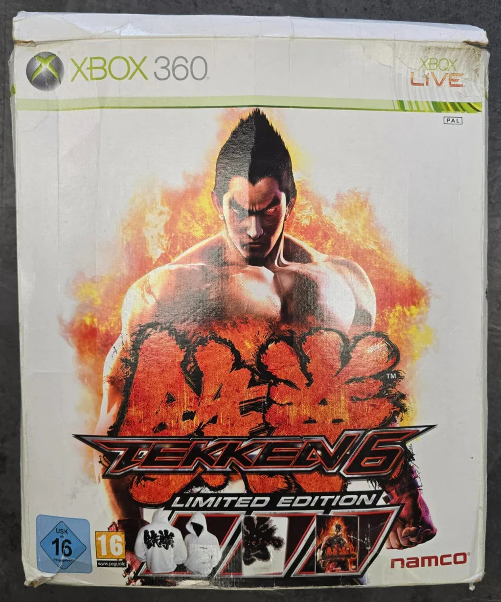 Tekken 6 - Wata 9.6 A+ Sealed [Made in USA, Slipcover], Xbox 360 | Lot