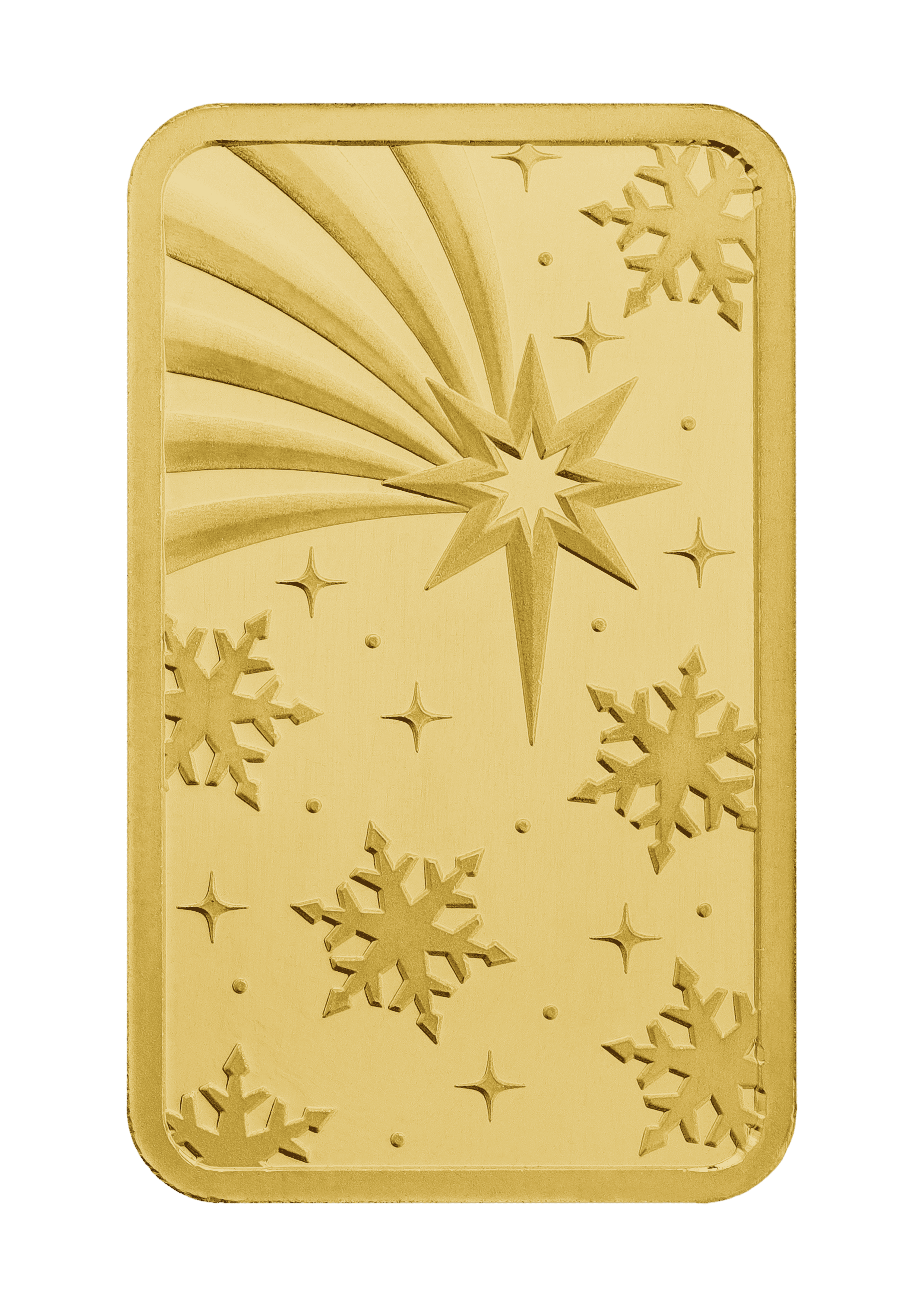 5gr Minted Christmas Gold Bar 999.9 Fine