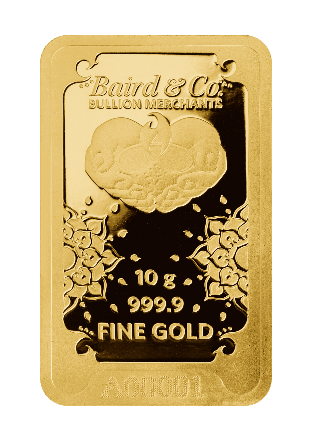 10g Gold Bar Minted Diwali 9999