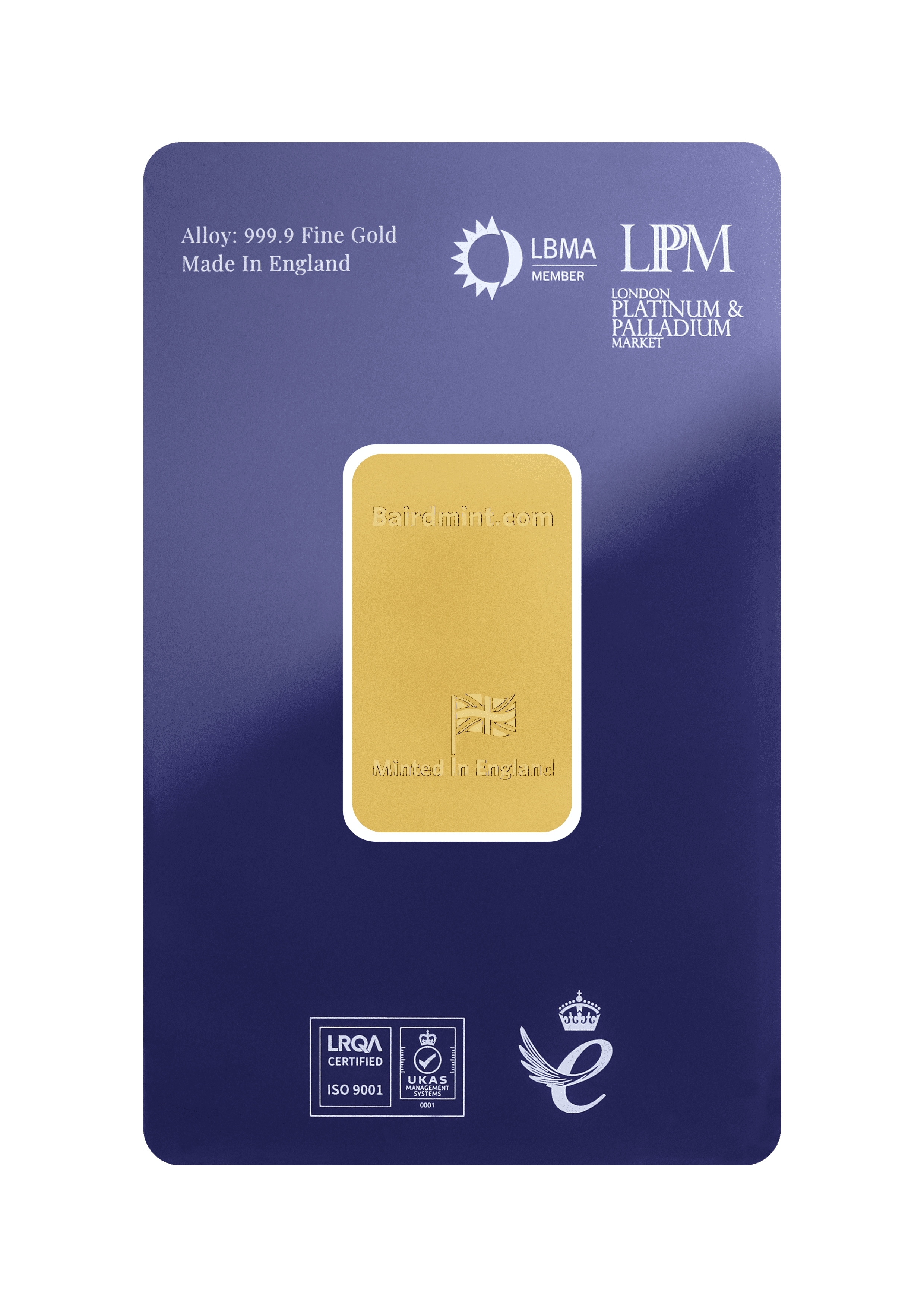 20gr MINTED Gold Bar .9999 Fine